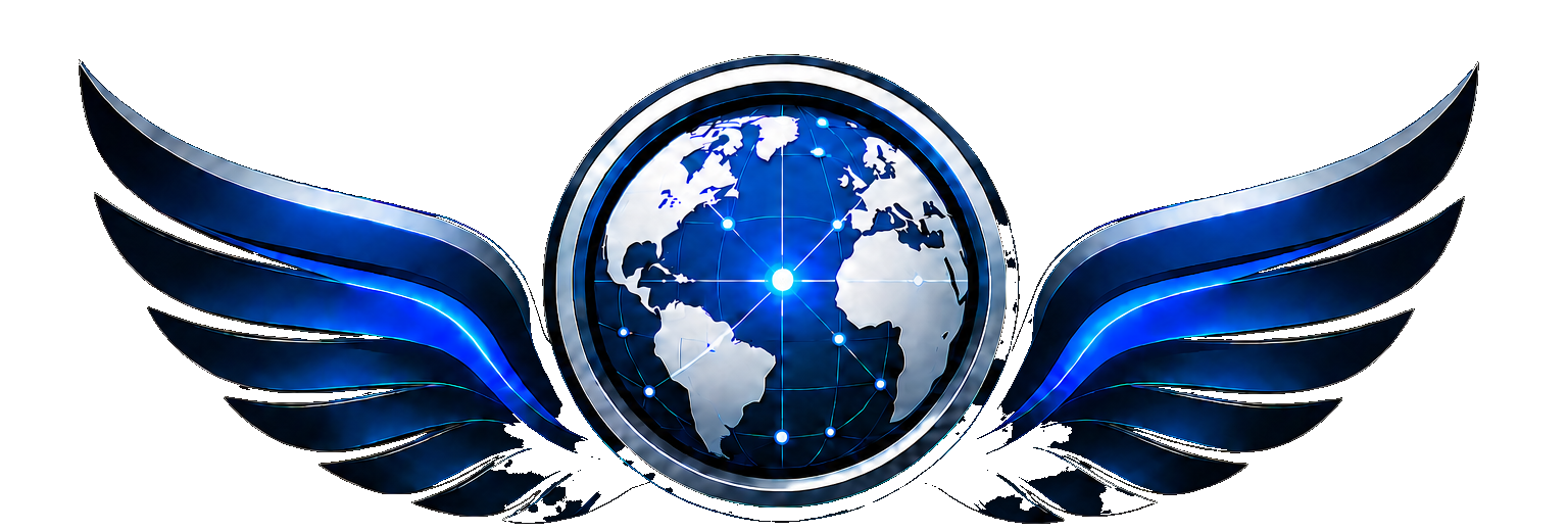 WebPage Wingman winged globe